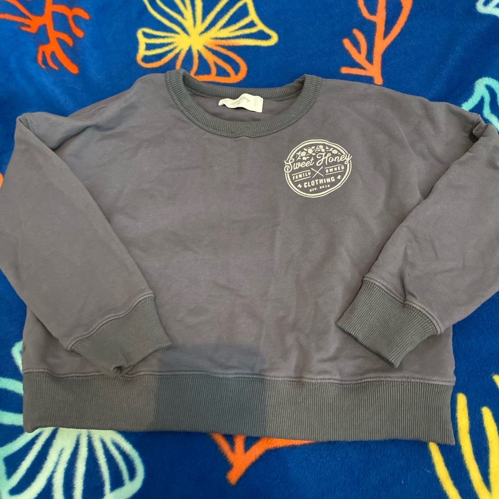 SweetHoney blue Sweater